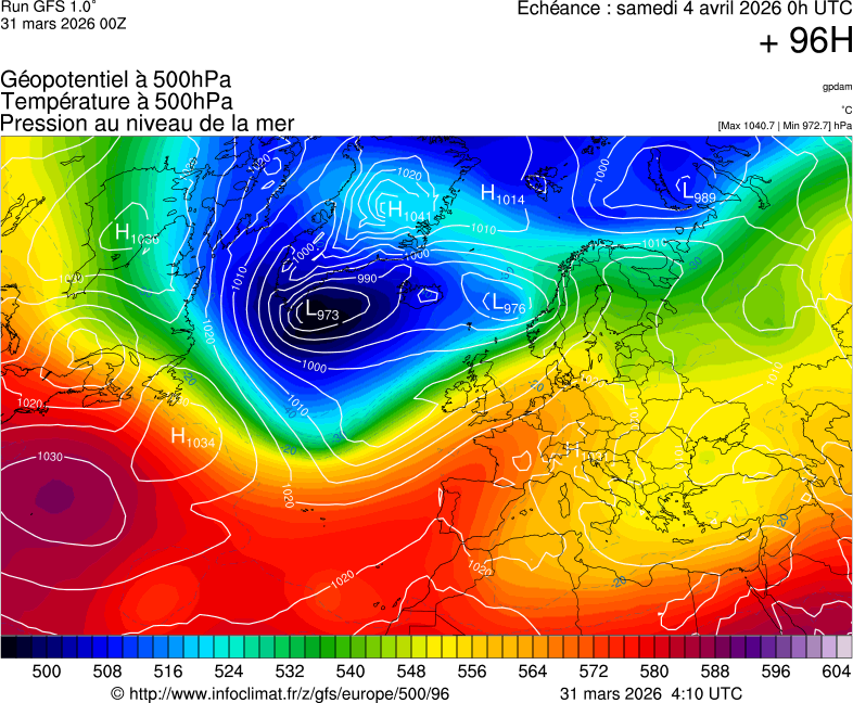 Mod&egrave;les m&eacute;t&eacute;orologiques