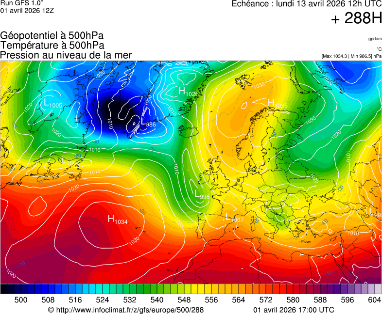 Mod&egrave;les m&eacute;t&eacute;orologiques
