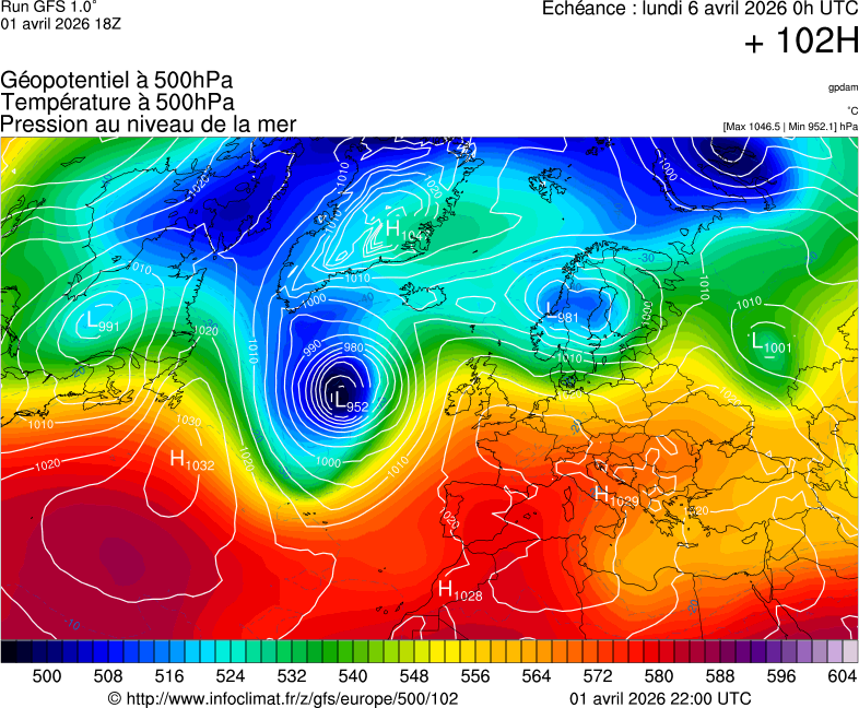 Mod&egrave;les m&eacute;t&eacute;orologiques