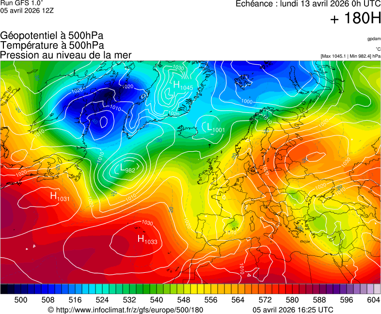 Mod&egrave;les m&eacute;t&eacute;orologiques