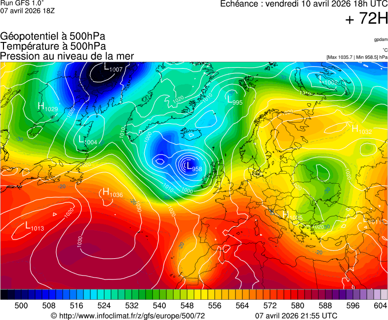 Mod&egrave;les m&eacute;t&eacute;orologiques