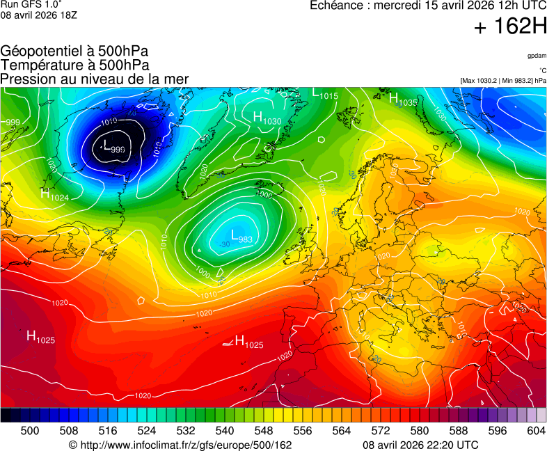 Mod&egrave;les m&eacute;t&eacute;orologiques