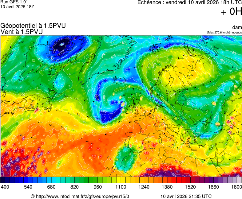Mod&egrave;les m&eacute;t&eacute;orologiques