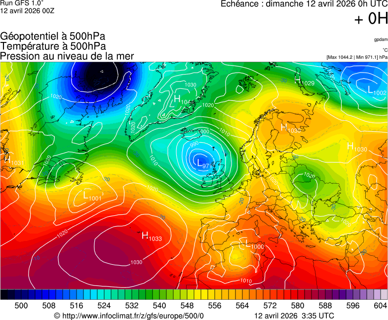 Mod&egrave;les m&eacute;t&eacute;orologiques