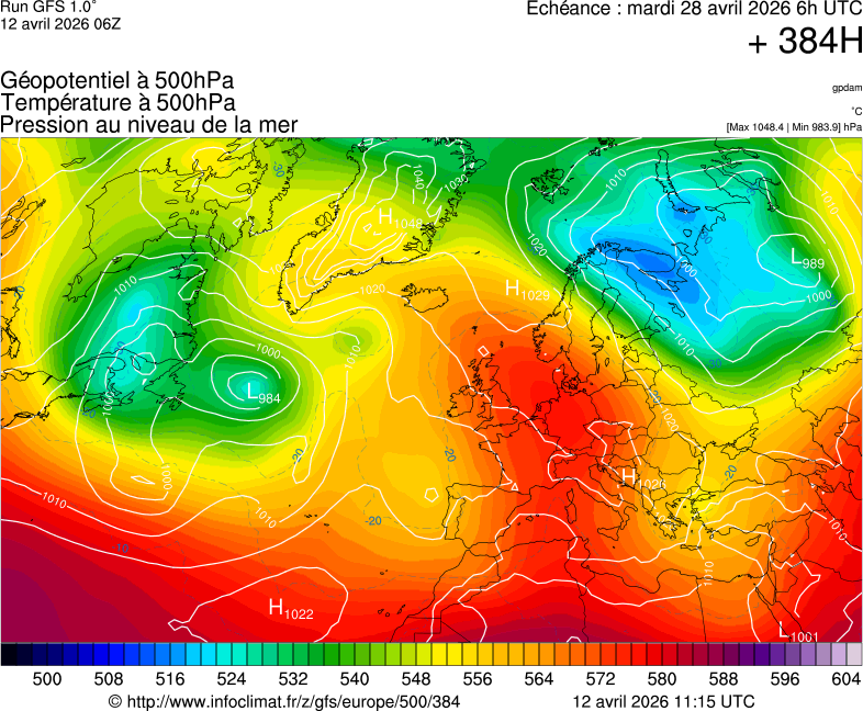 Mod&egrave;les m&eacute;t&eacute;orologiques