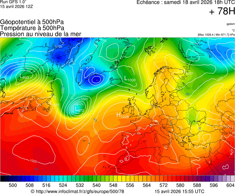 Mod&egrave;les m&eacute;t&eacute;orologiques