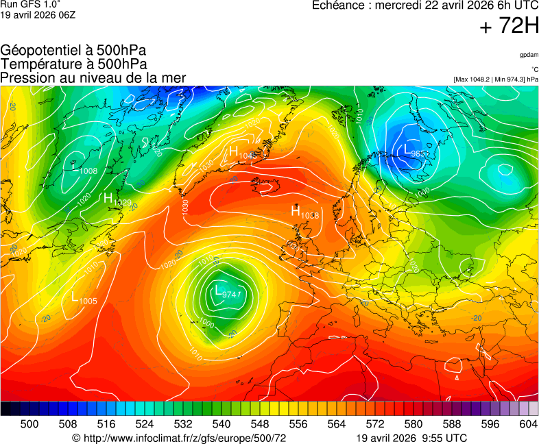 Mod&egrave;les m&eacute;t&eacute;orologiques