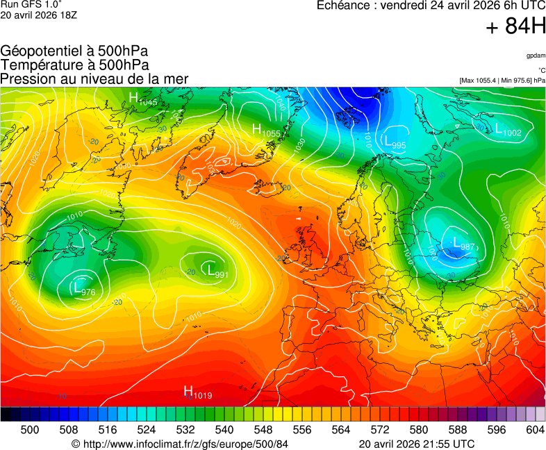 Mod&egrave;les m&eacute;t&eacute;orologiques