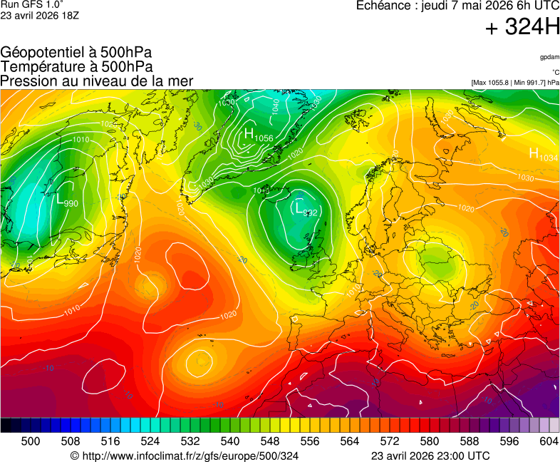 Mod&egrave;les m&eacute;t&eacute;orologiques