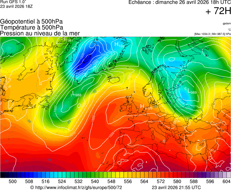 Mod&egrave;les m&eacute;t&eacute;orologiques