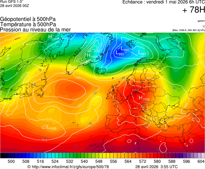 Mod&egrave;les m&eacute;t&eacute;orologiques