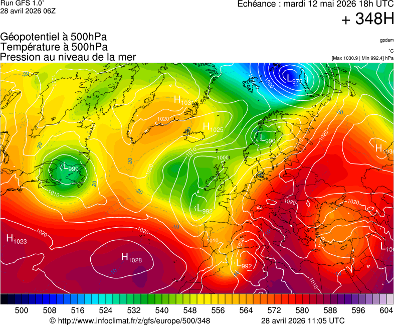 Mod&egrave;les m&eacute;t&eacute;orologiques