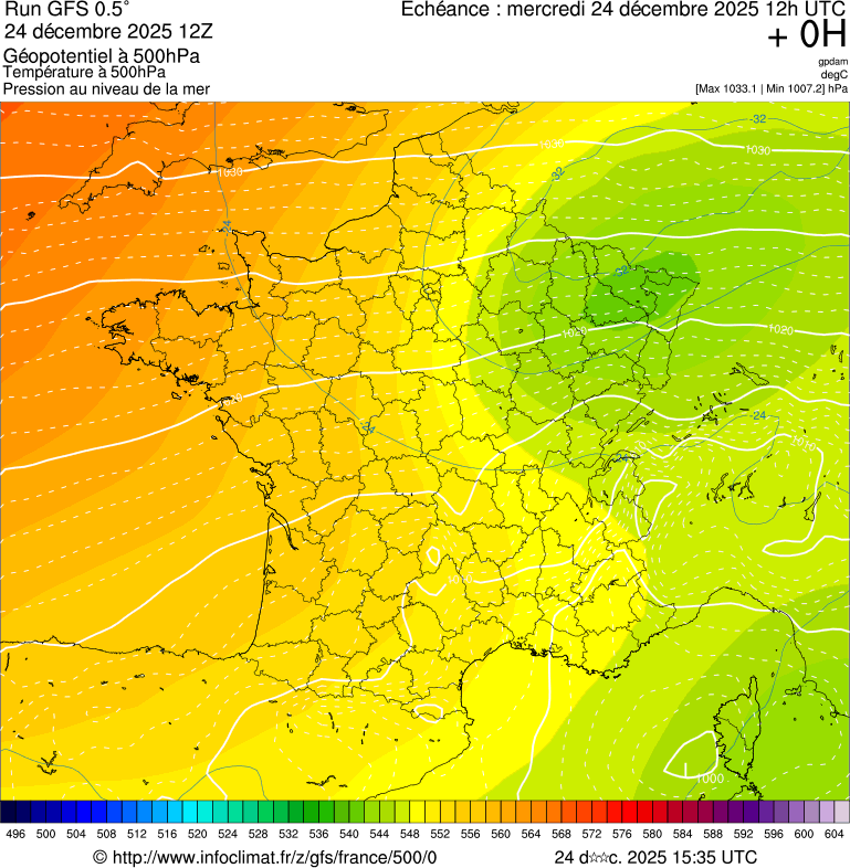 Mod&egrave;les m&eacute;t&eacute;orologiques