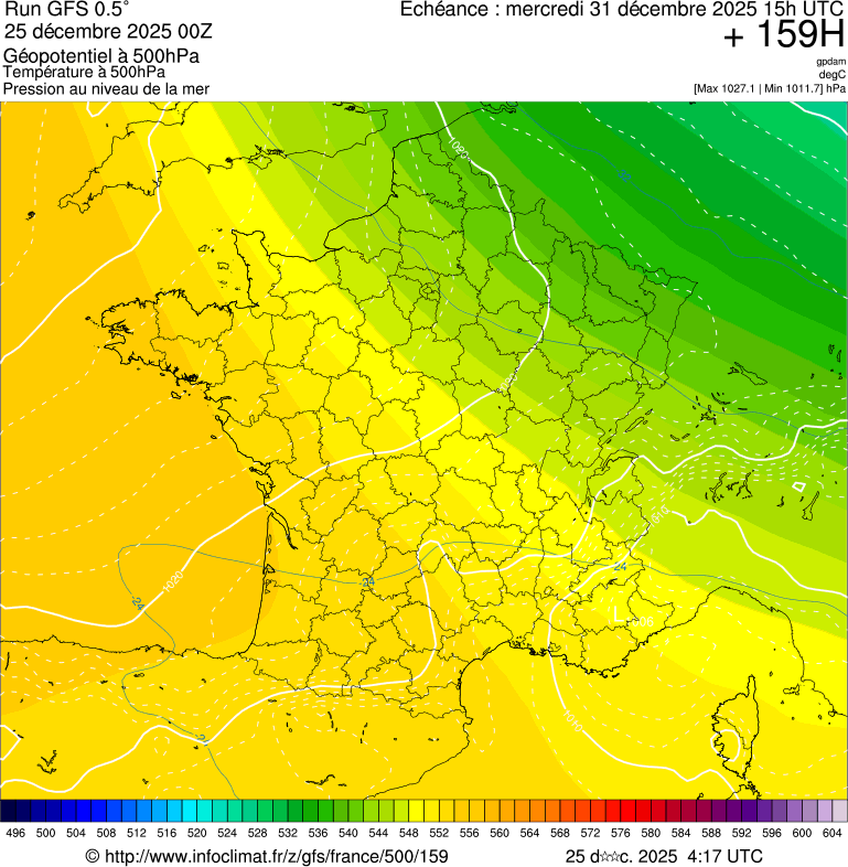 Mod&egrave;les m&eacute;t&eacute;orologiques