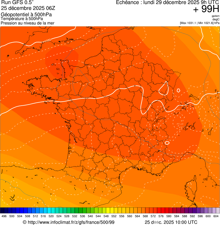 Mod&egrave;les m&eacute;t&eacute;orologiques