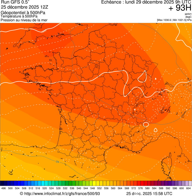 Mod&egrave;les m&eacute;t&eacute;orologiques