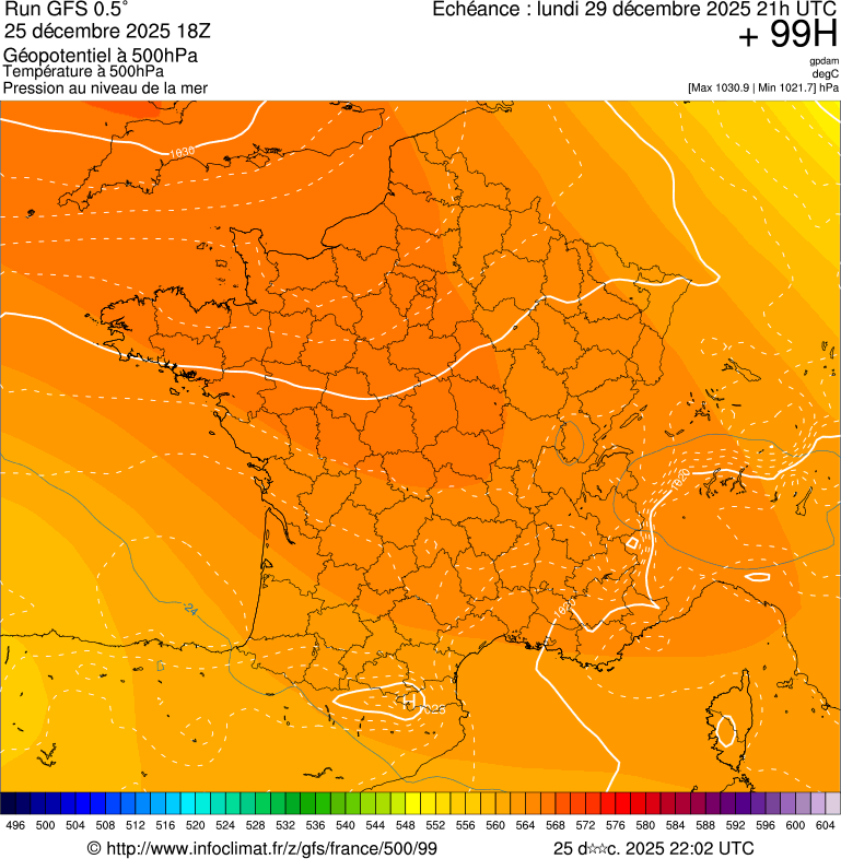 Mod&egrave;les m&eacute;t&eacute;orologiques