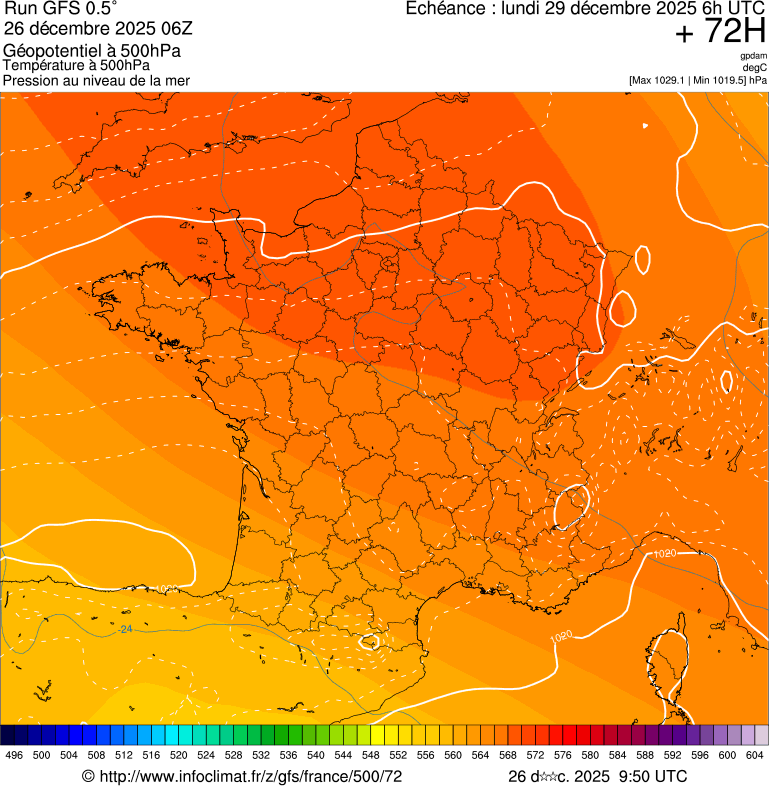 Mod&egrave;les m&eacute;t&eacute;orologiques