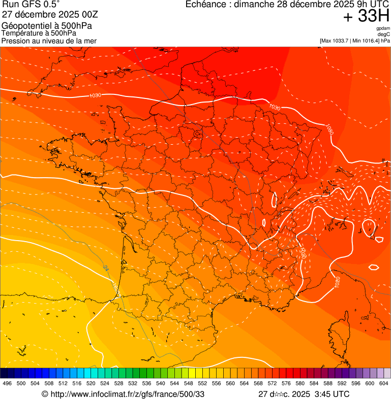 Mod&egrave;les m&eacute;t&eacute;orologiques