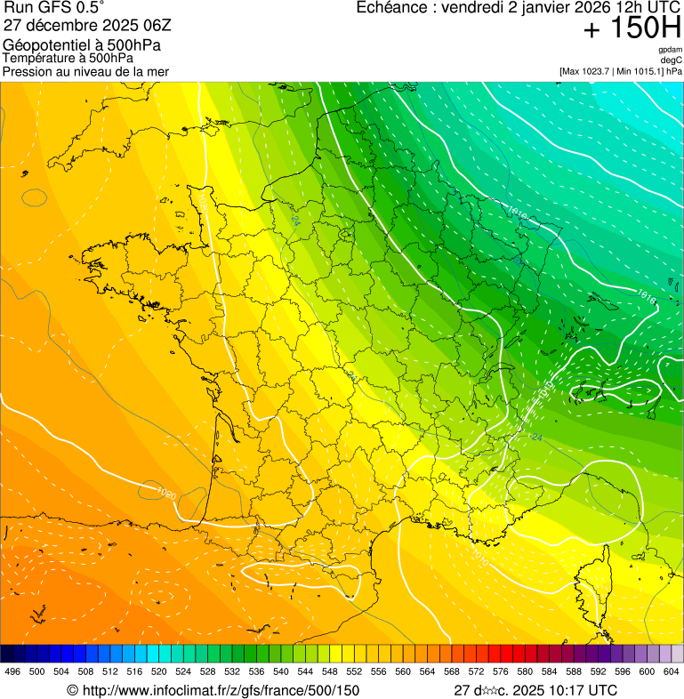 Mod&egrave;les m&eacute;t&eacute;orologiques