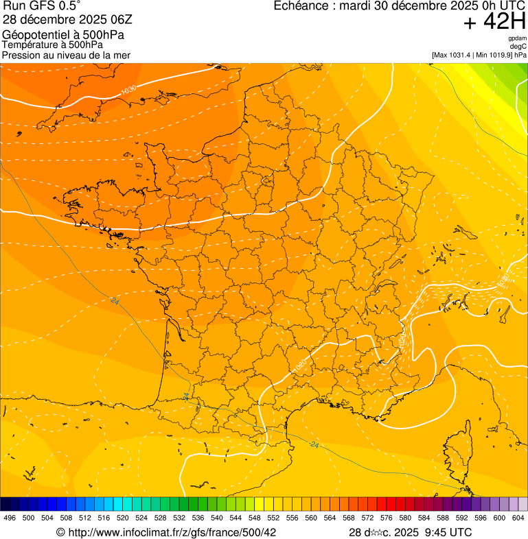 Mod&egrave;les m&eacute;t&eacute;orologiques