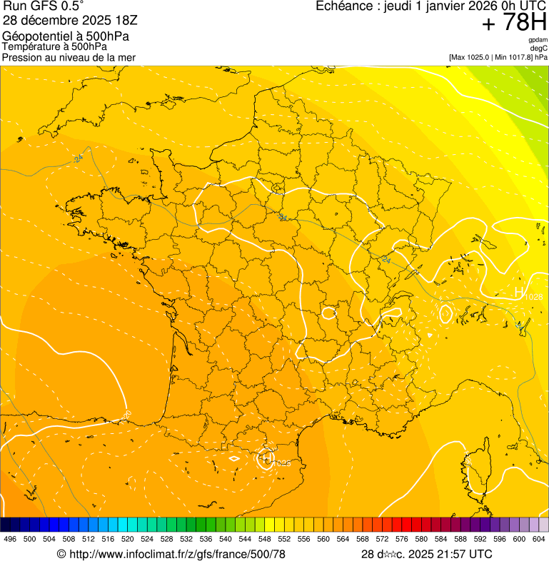 Mod&egrave;les m&eacute;t&eacute;orologiques