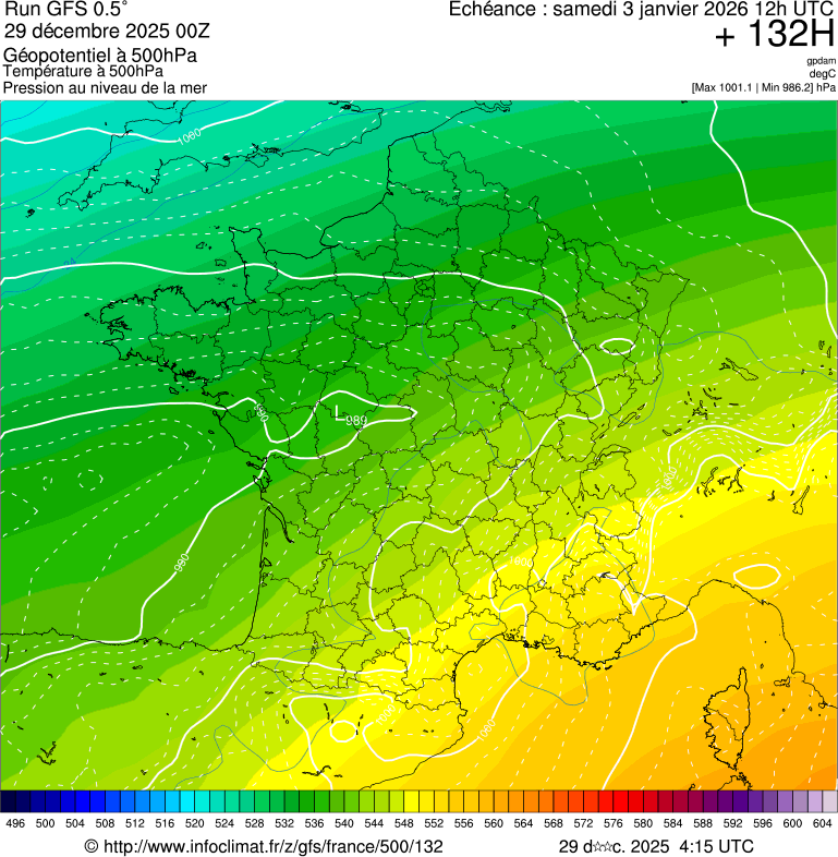 Mod&egrave;les m&eacute;t&eacute;orologiques