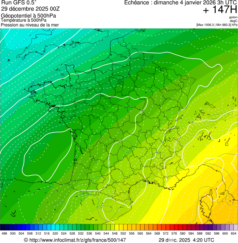 Mod&egrave;les m&eacute;t&eacute;orologiques