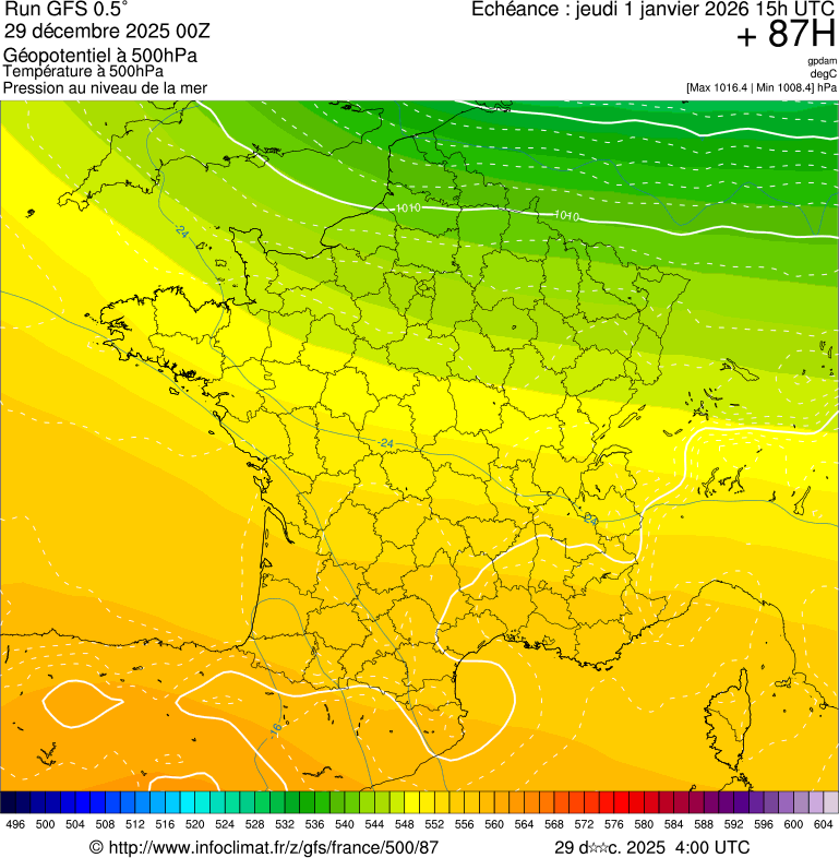 Mod&egrave;les m&eacute;t&eacute;orologiques