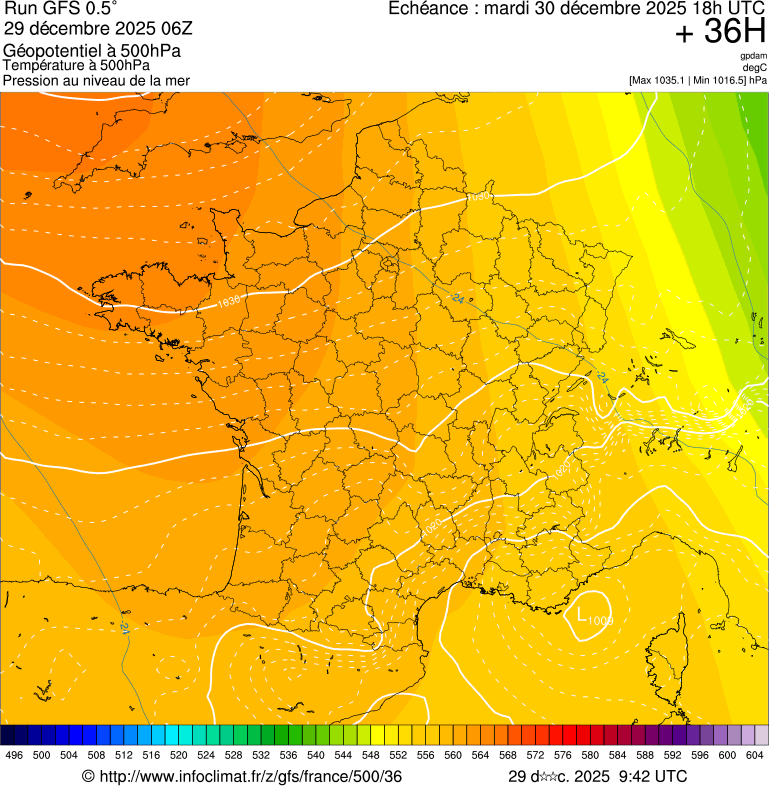 Mod&egrave;les m&eacute;t&eacute;orologiques