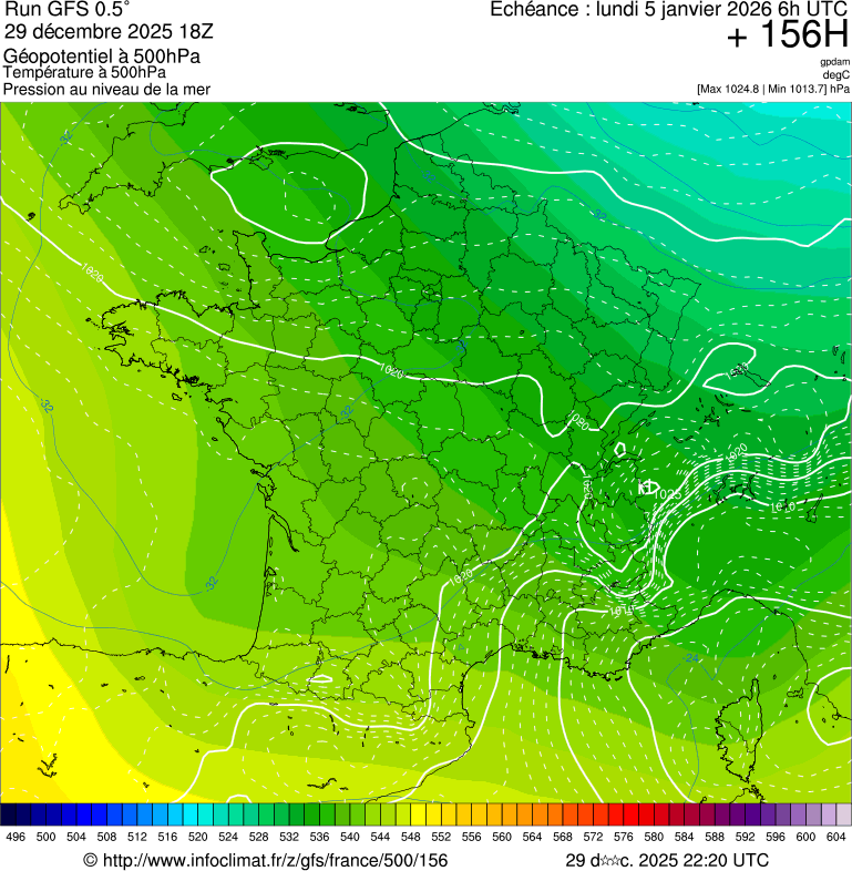 Mod&egrave;les m&eacute;t&eacute;orologiques