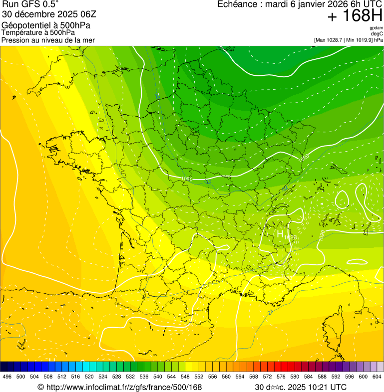 Mod&egrave;les m&eacute;t&eacute;orologiques