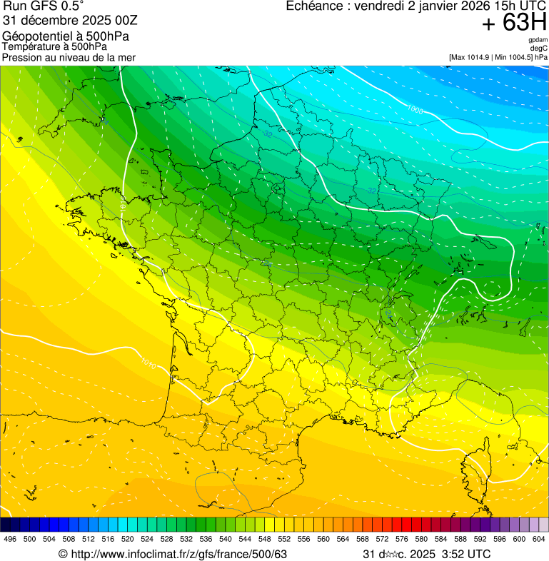 Mod&egrave;les m&eacute;t&eacute;orologiques