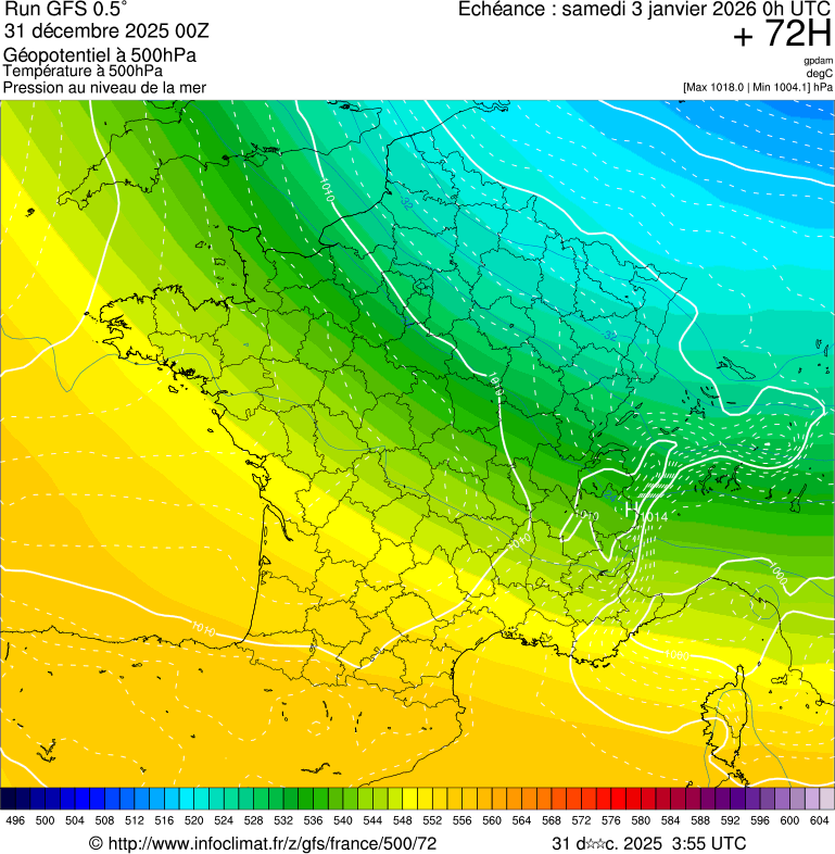 Mod&egrave;les m&eacute;t&eacute;orologiques