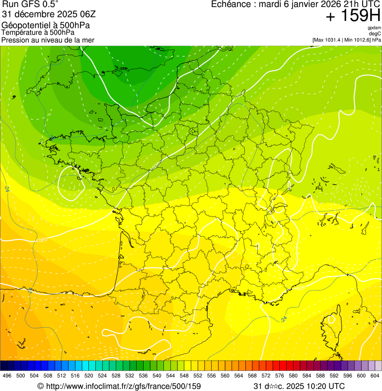 Mod&egrave;les m&eacute;t&eacute;orologiques