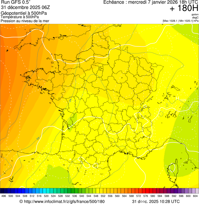 Mod&egrave;les m&eacute;t&eacute;orologiques