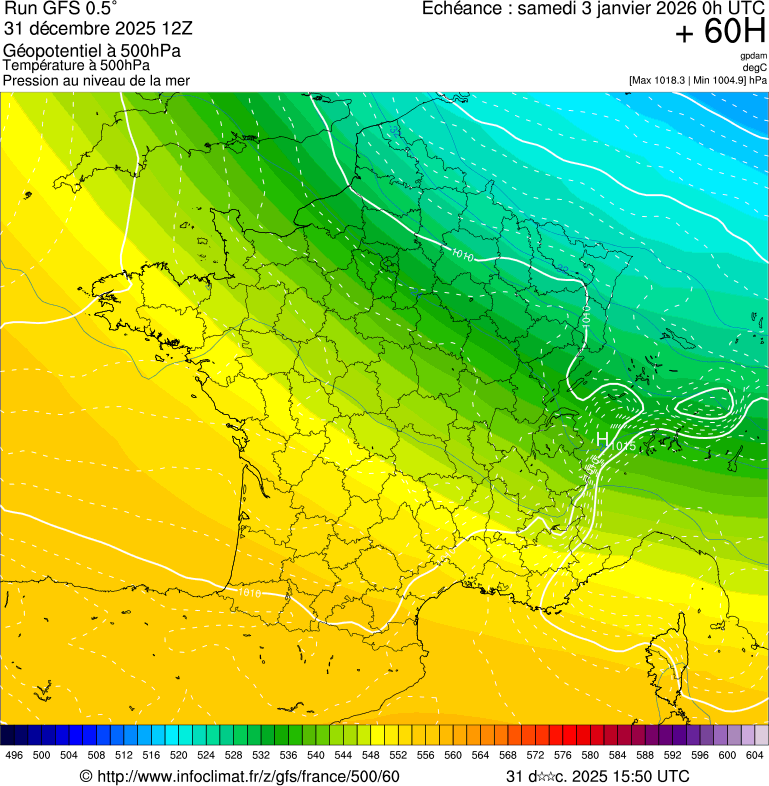 Mod&egrave;les m&eacute;t&eacute;orologiques