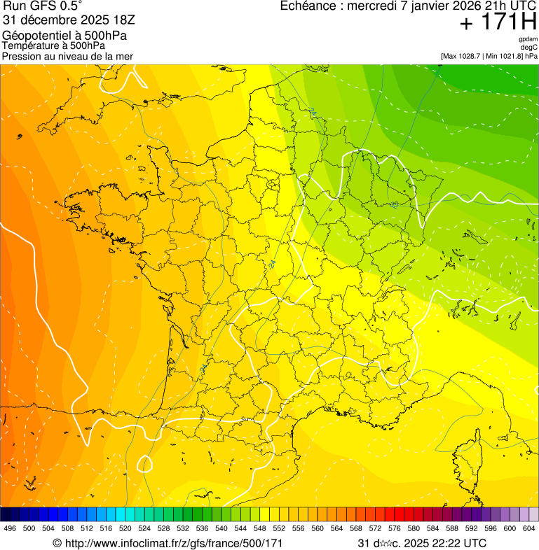 Mod&egrave;les m&eacute;t&eacute;orologiques