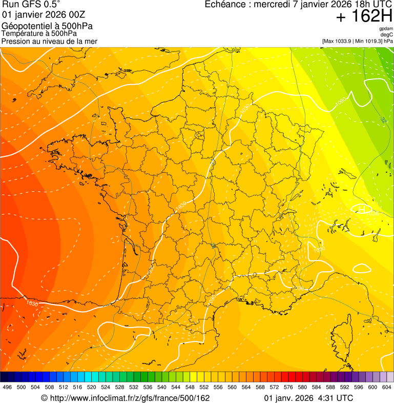 Mod&egrave;les m&eacute;t&eacute;orologiques