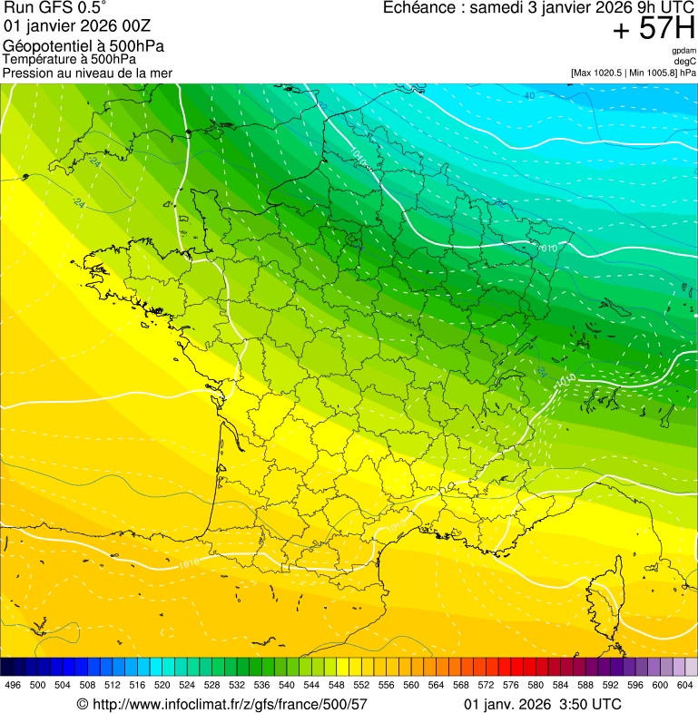 Mod&egrave;les m&eacute;t&eacute;orologiques