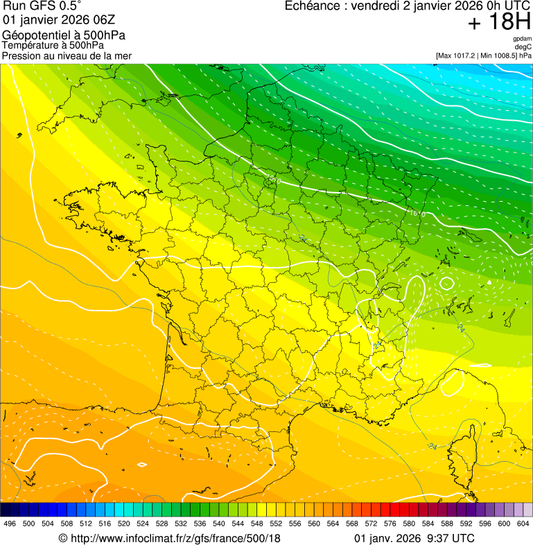 Mod&egrave;les m&eacute;t&eacute;orologiques