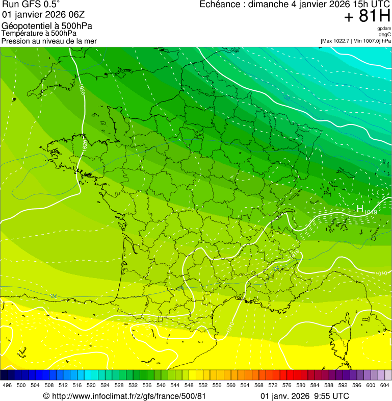 Mod&egrave;les m&eacute;t&eacute;orologiques