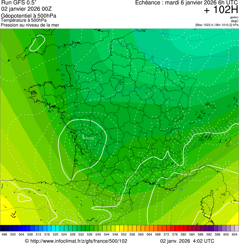 Mod&egrave;les m&eacute;t&eacute;orologiques