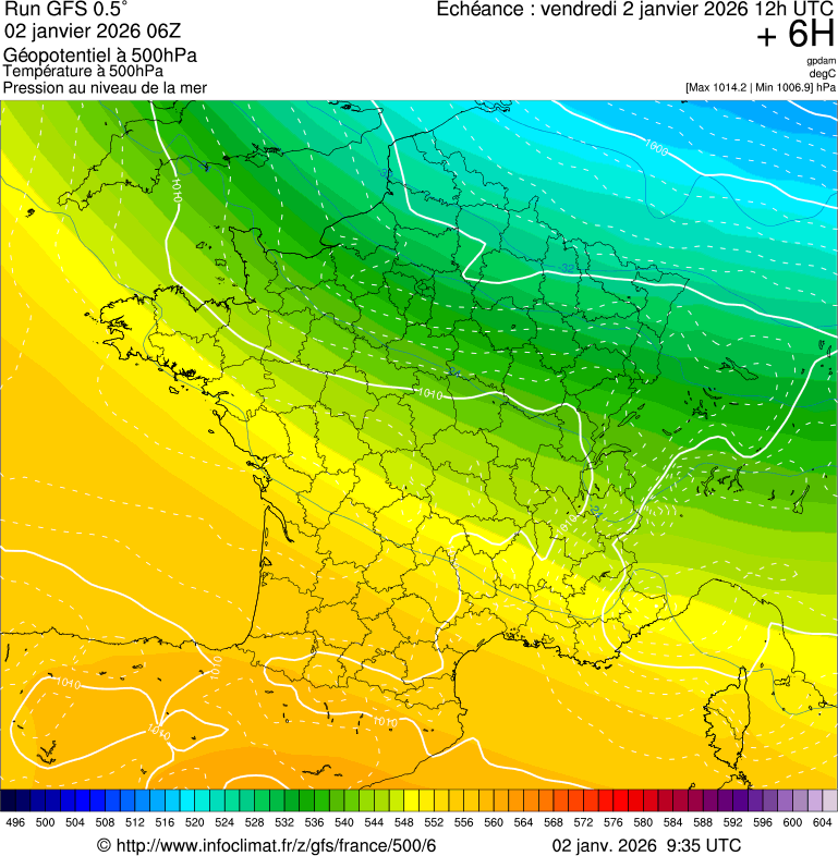 Mod&egrave;les m&eacute;t&eacute;orologiques