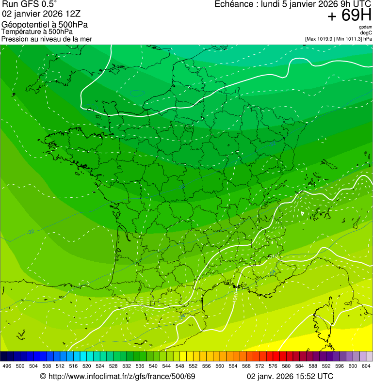 Mod&egrave;les m&eacute;t&eacute;orologiques