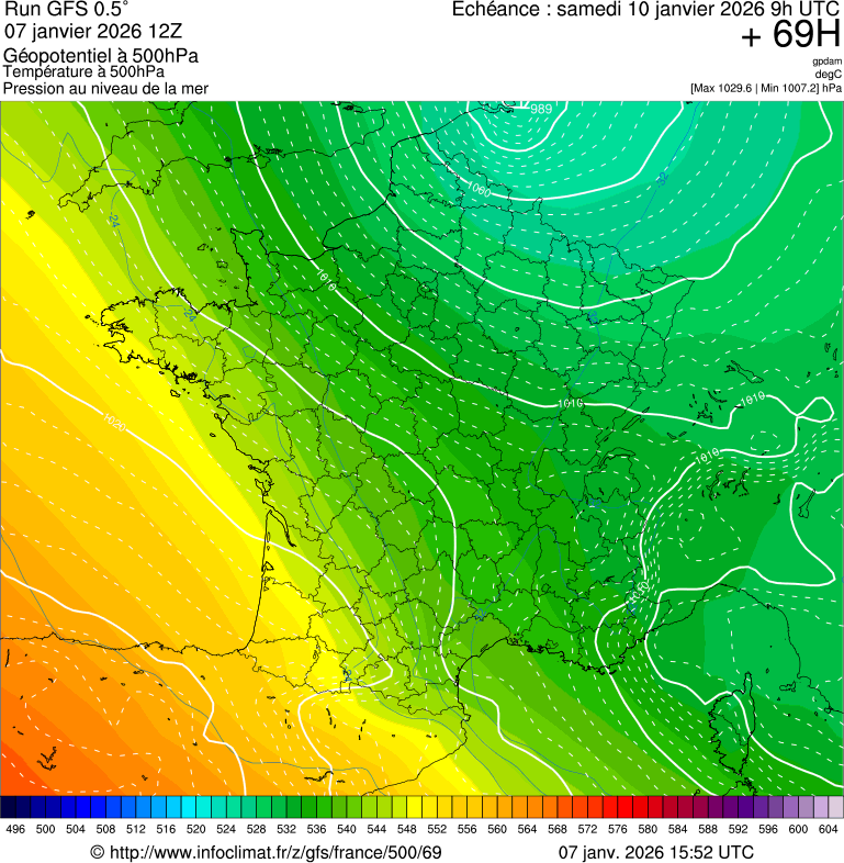 Mod&egrave;les m&eacute;t&eacute;orologiques