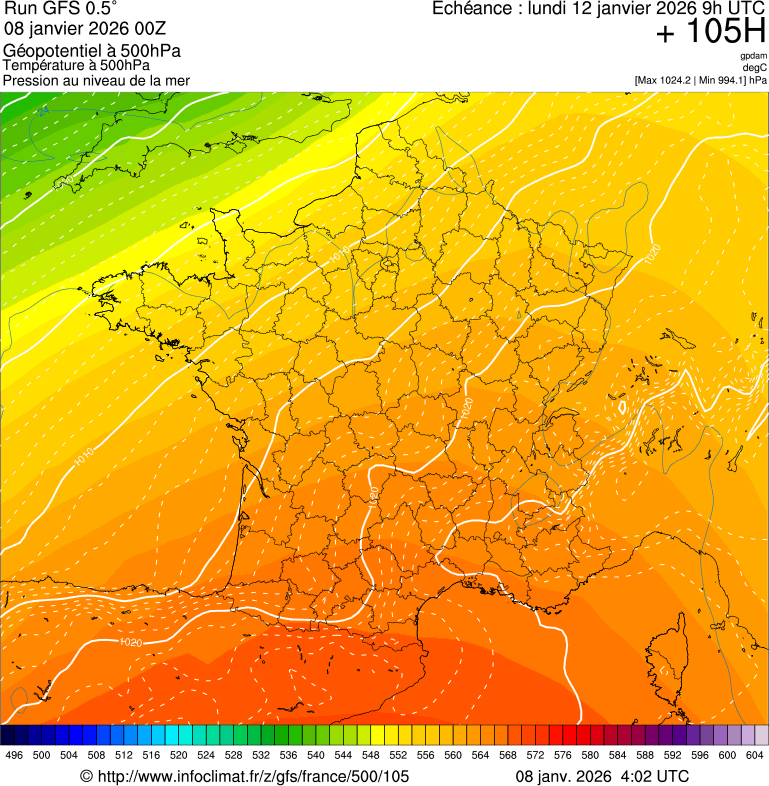 Mod&egrave;les m&eacute;t&eacute;orologiques