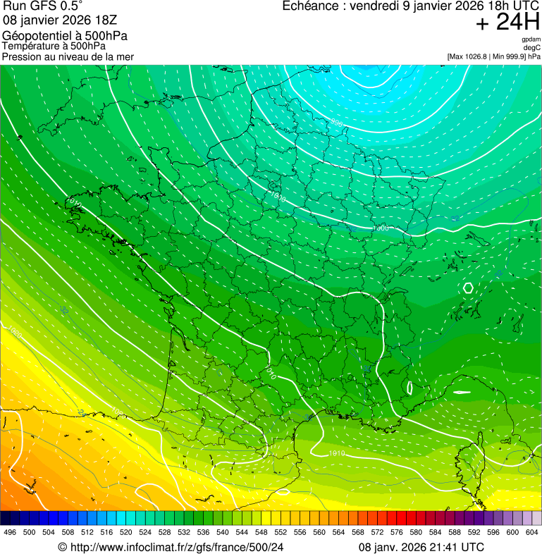 Mod&egrave;les m&eacute;t&eacute;orologiques