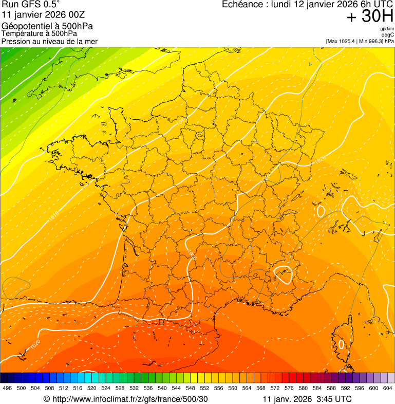 Mod&egrave;les m&eacute;t&eacute;orologiques