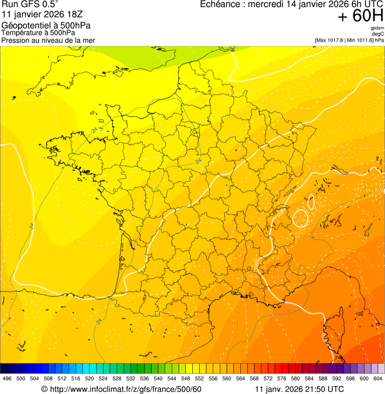 Mod&egrave;les m&eacute;t&eacute;orologiques